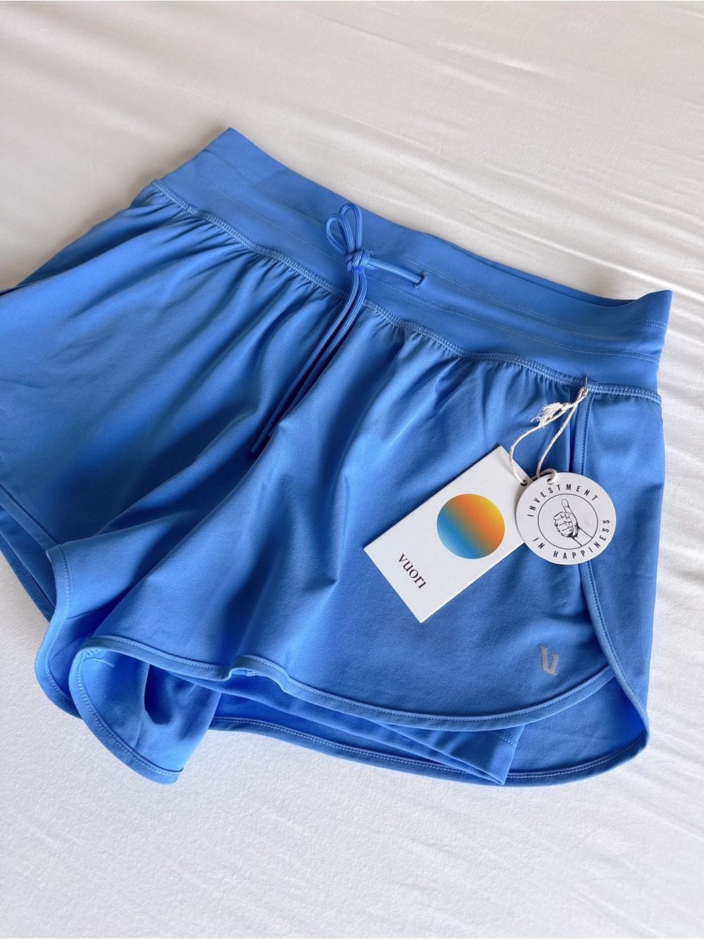 Vuori Women’s Daily Speed Short 2.5" Riviera Blue Size Small RVB VW3171